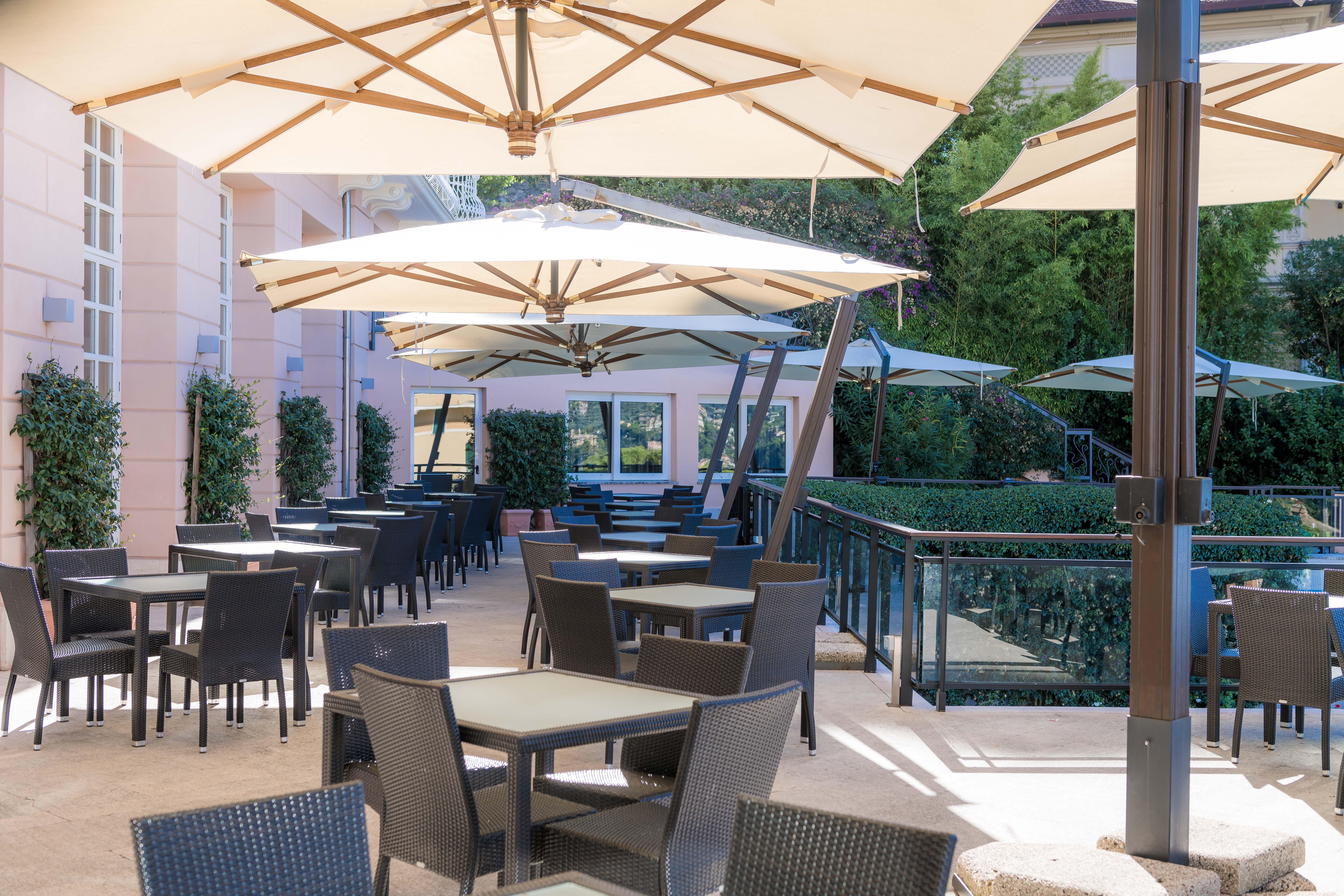 Grand Hotel Bristol Spa Resort, By R Collection Hotels Rapallo Esterno foto The terrace of the restaurant