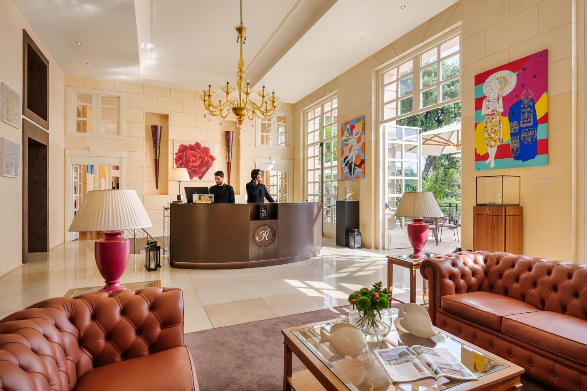 Grand Hotel Bristol Spa Resort, By R Collection Hotels Rapallo Esterno foto The lobby of the hotel