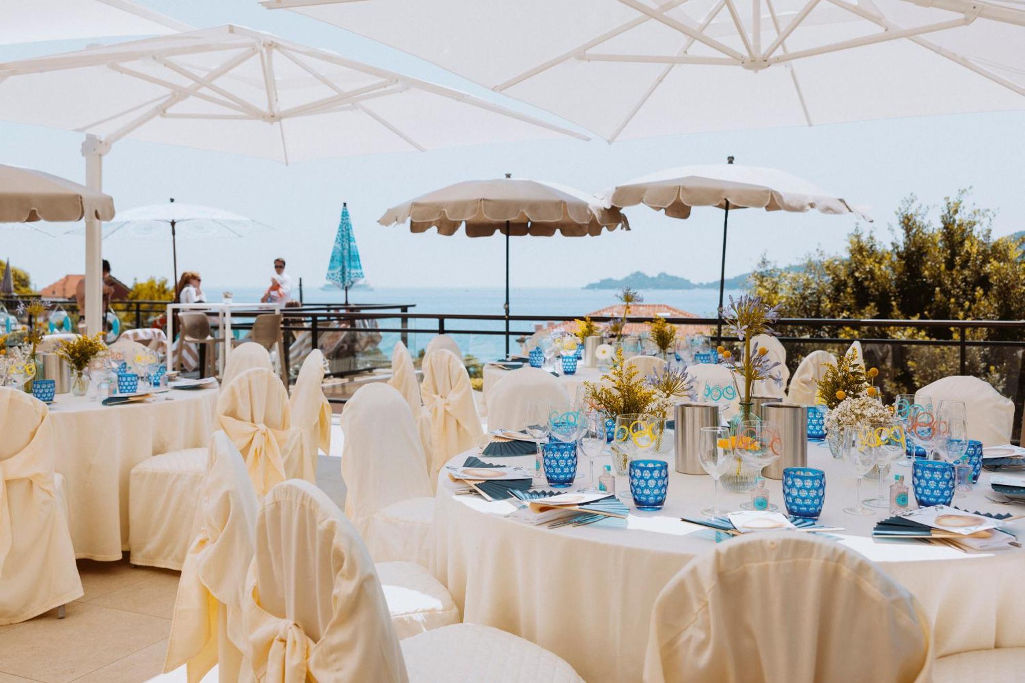 Grand Hotel Bristol Spa Resort, By R Collection Hotels Rapallo Esterno foto The terrace of the festival
